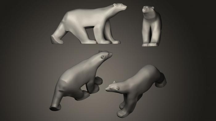 Animal figurines (STKJ_0092) 3D model for CNC machine